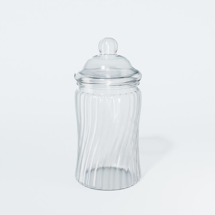 MPS Round 450ml Spiral Container